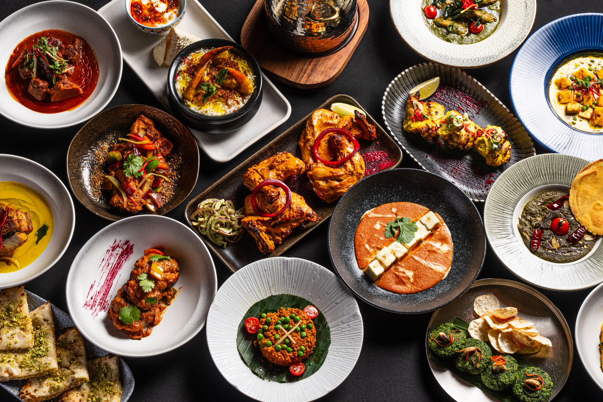 Bespoke menu at Shere Khan private dining